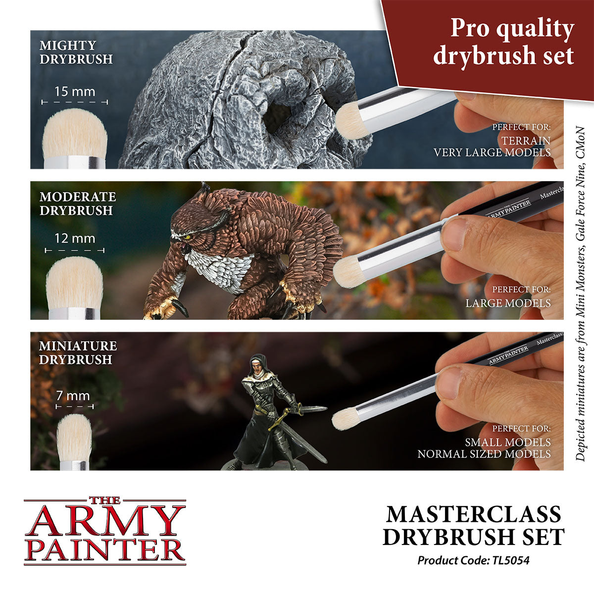 The Army Painter: Masterclass Drybrush Set (TL5054) – Gnomish Bazaar
