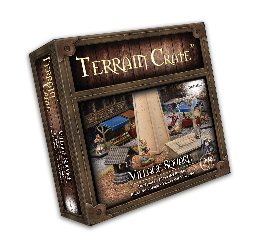 Mantic Games - Terrain Crate: Village Square (MGTC130) – Gnomish