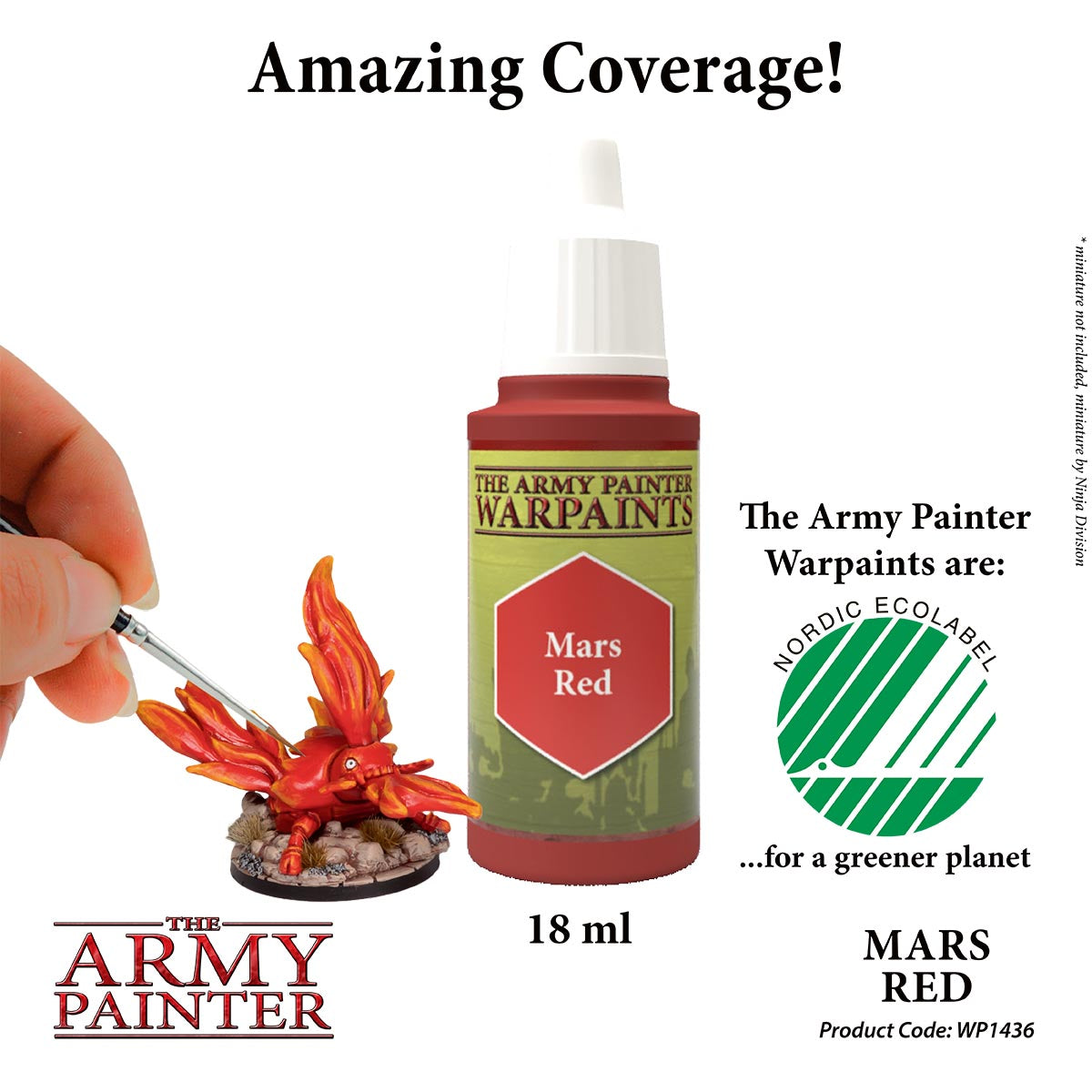 The Army Painter Warpaints: Mars Red (WP1436)