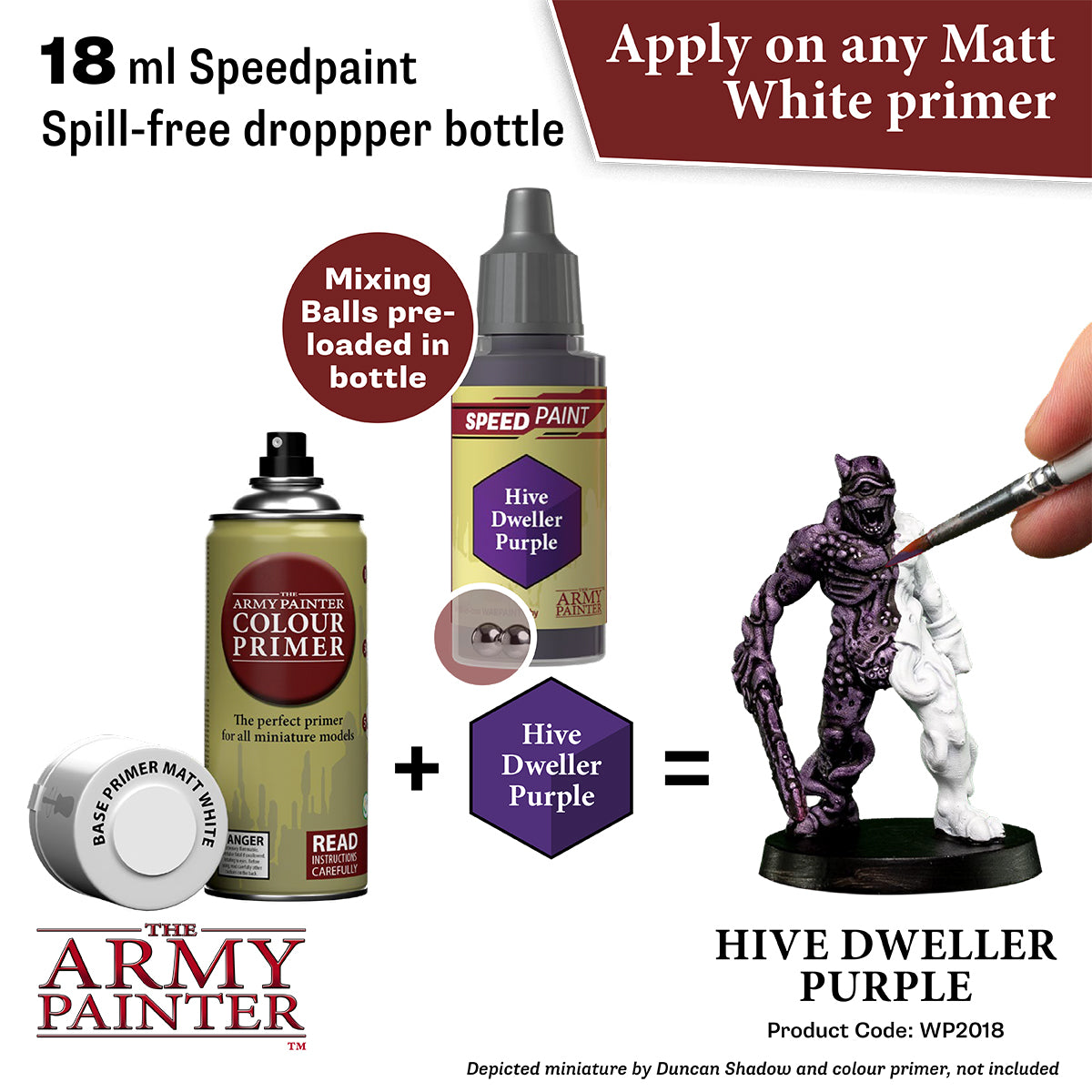 Speedpaint 18ml (The Army Painter) Hive Dweller Purple