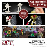 The Army Painter: Speedpaint Metallics Set 2.0 (WP8062) - New Formula