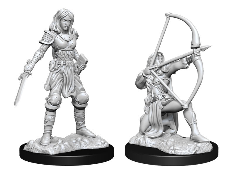 Pathfinder Deep Cuts: Human Fighter Female (90326) – Gnomish Bazaar