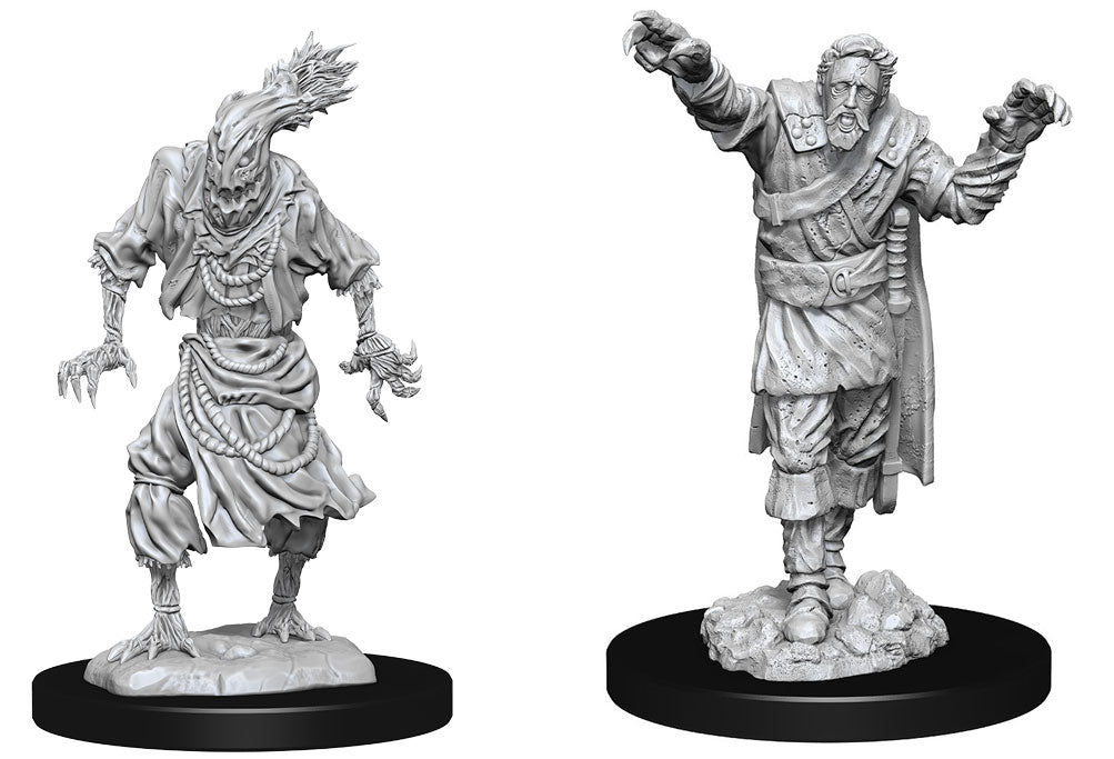 D&D Nolzur's Marvelous Miniatures: Scarecrow & Stone Cursed (90241