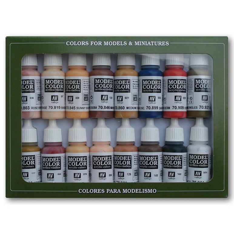 Vallejo - Game color set: Extra Opaque colors 8x17 ml. - plastic scale  model kit in scale (VLJ72294)//Scale-Model-Kits.com