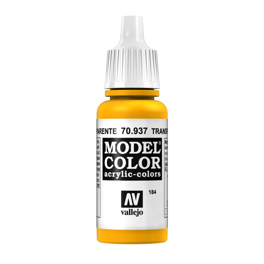Vallejo Model Color - Transparent Yellow (17ml)