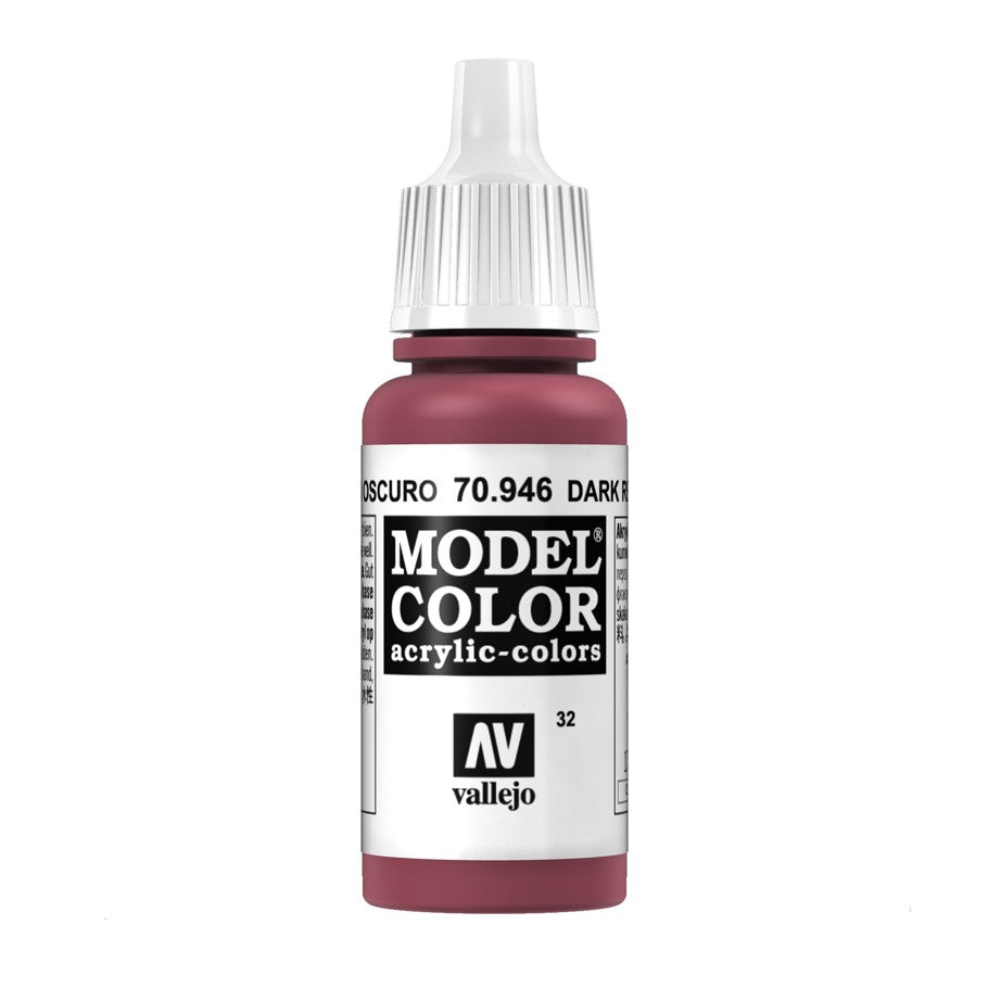 Acrylicos Vallejo, Metal Color Gold Acrylic Paint 32 ml Bottle
