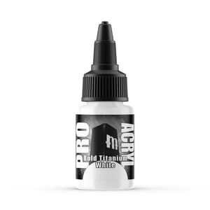 Monument Hobbies Pro Acryl: Bold Titanium White (22ml) (MPA-001)