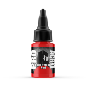 Monument Hobbies Pro Acryl: Bold Pyrrole Red (22ml) (MPA-003)