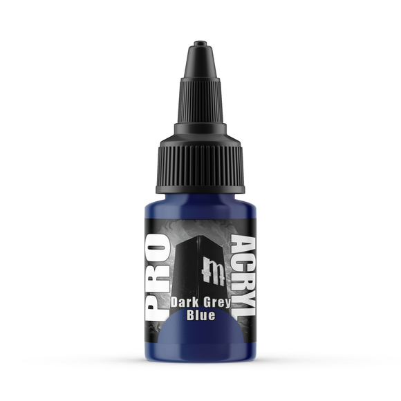 Monument Hobbies Pro Acryl: Dark Grey Blue (22ml) (MPA-014)