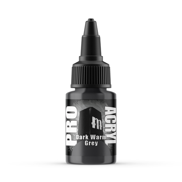 Monument Hobbies Pro Acryl: Dark Warm Grey (22ml) (MPA-016)