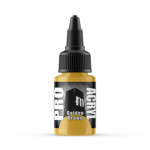 Monument Hobbies Pro Acryl: Golden Brown (22ml) (MPA-017)