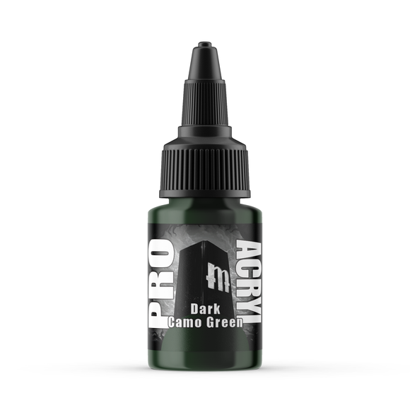 Monument Hobbies Pro Acryl: Dark Camo Green (22ml) (MPA-036)