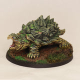 Reaper Bones USA: Giant Snapping Turtle (07107) (Knight not included)