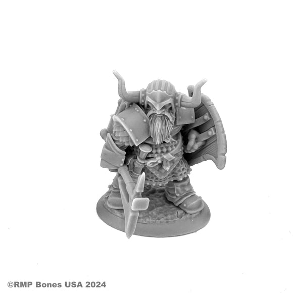 Reaper Bones USA: Dromn Ironsworn, Dwarf Warrior (07133)