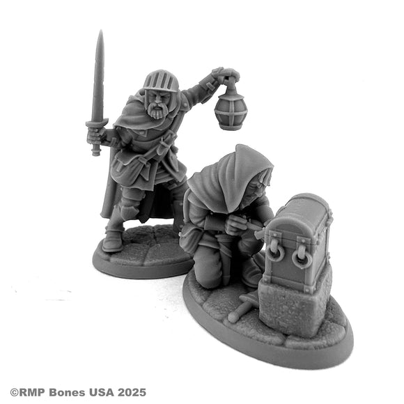 Reaper Bones USA: Teamwork - Fighter Rogue Vignette (07209)