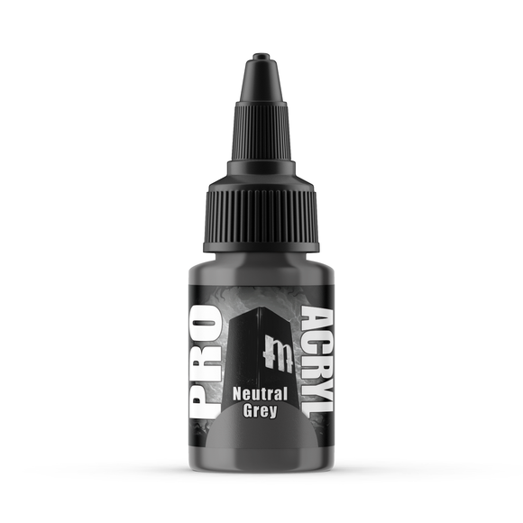 Monument Hobbies Pro Acryl: Neutral Grey (22ml) (MPA-075)