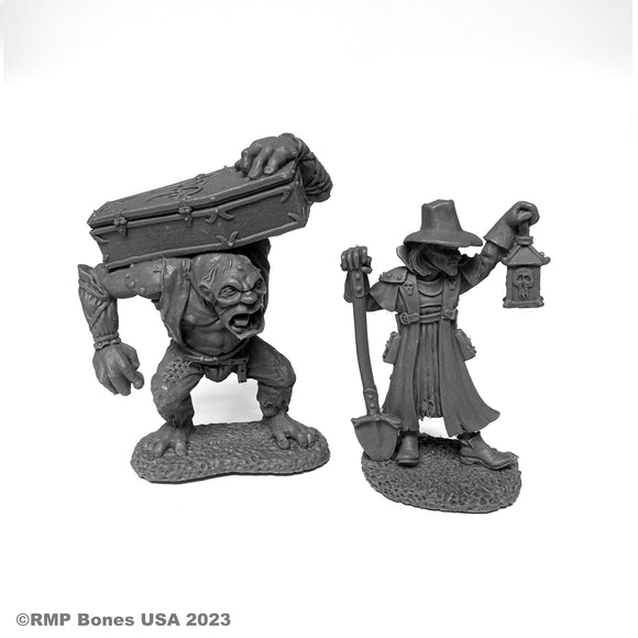 Reaper Bones USA: Townsfolk: Gravedigger & Henchman (30113)