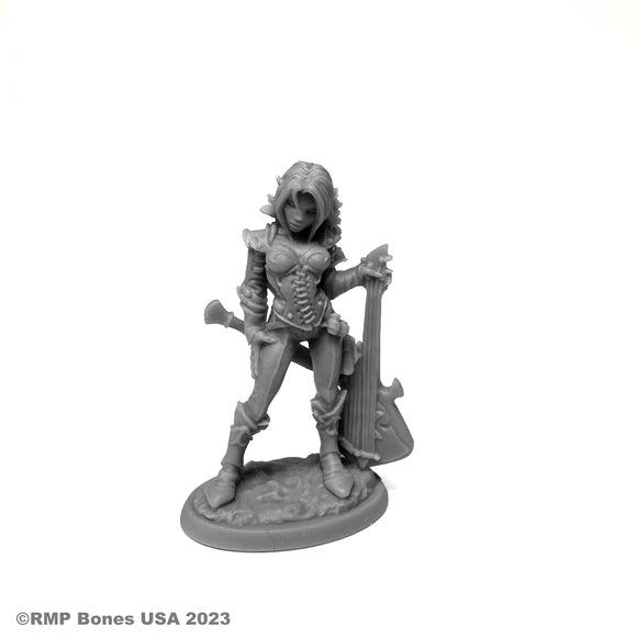 Reaper Bones USA: Astrid, Elf Chronicler (Bard) (30131)