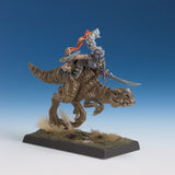 Reaper Bones USA: Female Dark Elf on Lizard (30220) - Unpainted