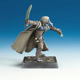Reaper Bones USA: Tharnyx Shadeborn, Elf Rogue (30244) - Unpainted