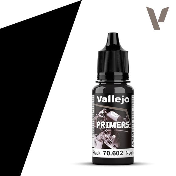 Vallejo Primers: Black 18ml (70602)