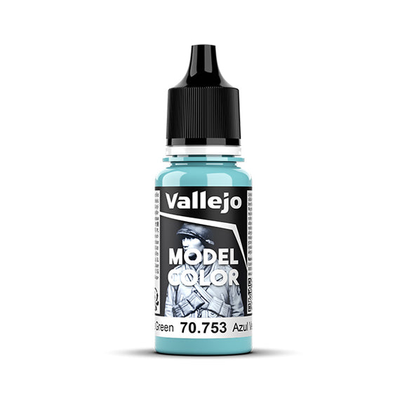 Vallejo Model Color: Light Blue Green (70.753) - New Formula