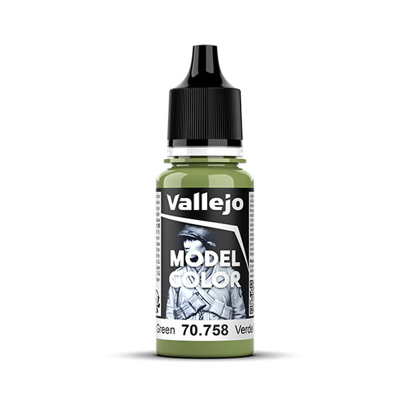 Vallejo Model Color: Bright Green (70.758) - New Formula