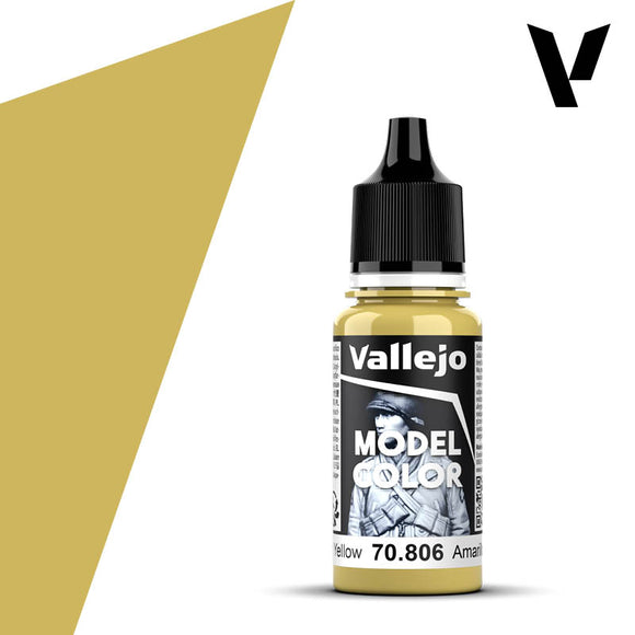 Vallejo Model Color: German Yellow (70.806) - New Formula