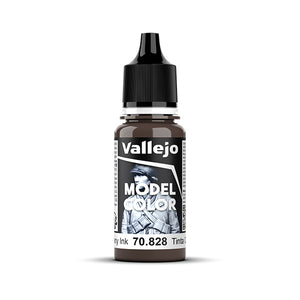 Vallejo Model Color: Mahogany Ink (70.828) - New Formula