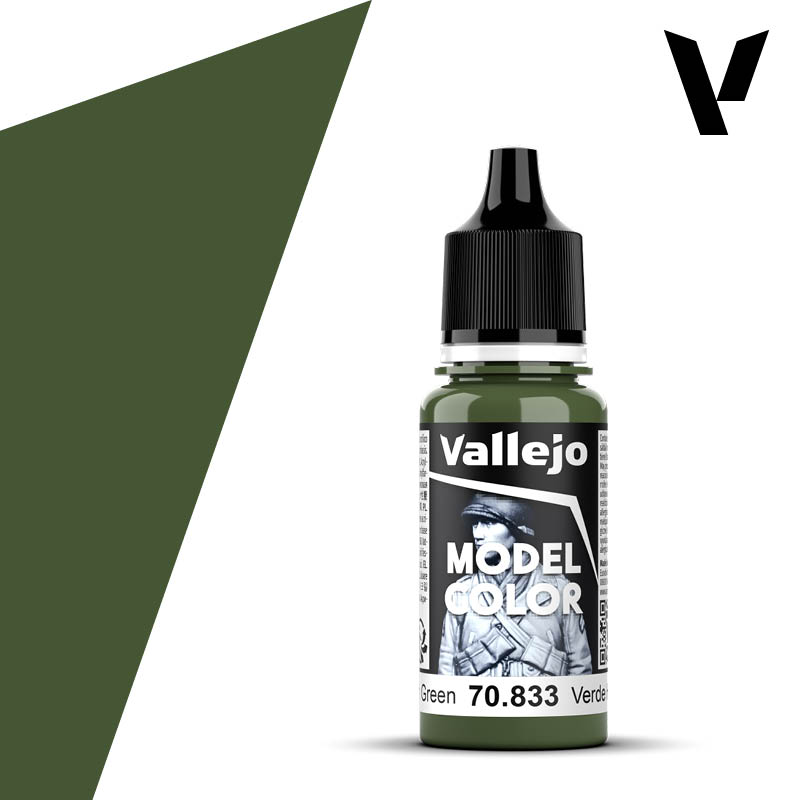 Vallejo Model Color: Fern Green (70.833) - New Formula – Gnomish