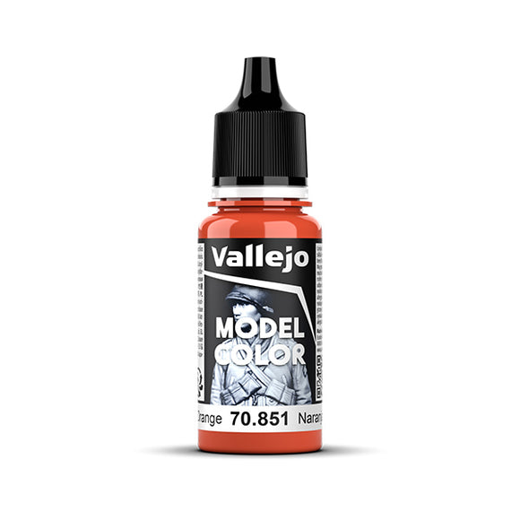 Vallejo Model Color: Bright Orange (70.851) - New Formula