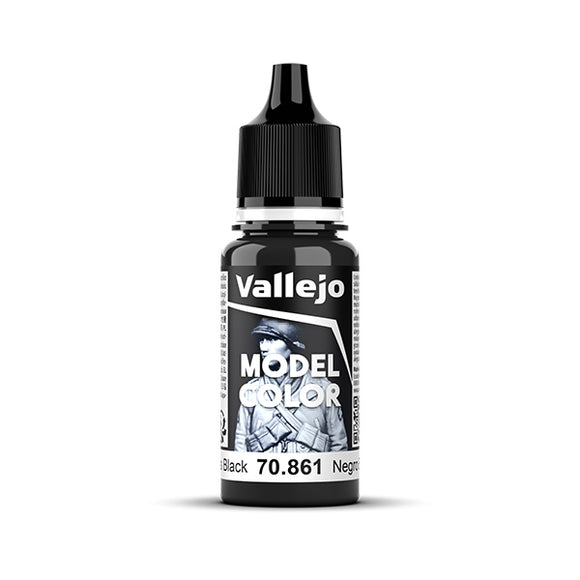 Vallejo Model Color: Glossy Black (70.861) - New Formula