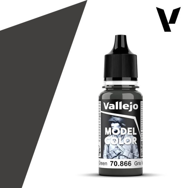 Vallejo Model Color: Grey Green (70.866) - New Formula – Gnomish