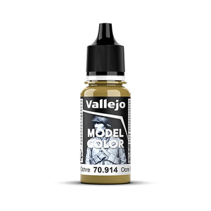 Vallejo Model Color: Green Ochre (70.914) - New Formula