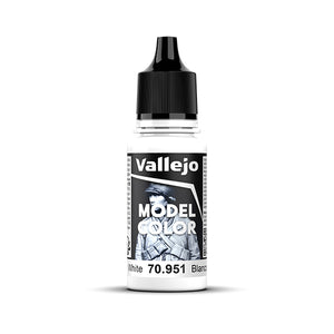 Vallejo Model Color: White (70.951) - New Formula