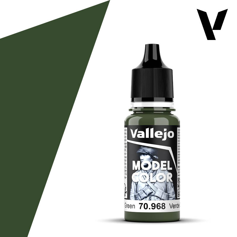 Vallejo Model Color: Flat Green (70.968) - New Formula – Gnomish