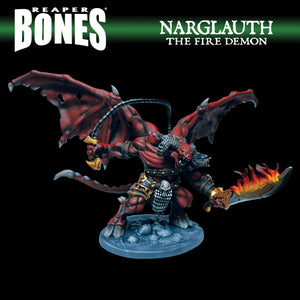 Reaper Bones: Narglauth, Fire Demon - Deluxe Boxed Set (77903)