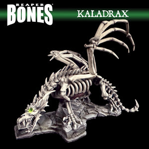 Reaper Bones: Kaladrax, Skeletal Dragon - Deluxe Boxed Set (77996)