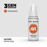 AK Interactive 3GEN: White-Grey (17ml) (AK11003)