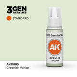 AK Interactive 3GEN: Greenish White (17ml) (AK11005)