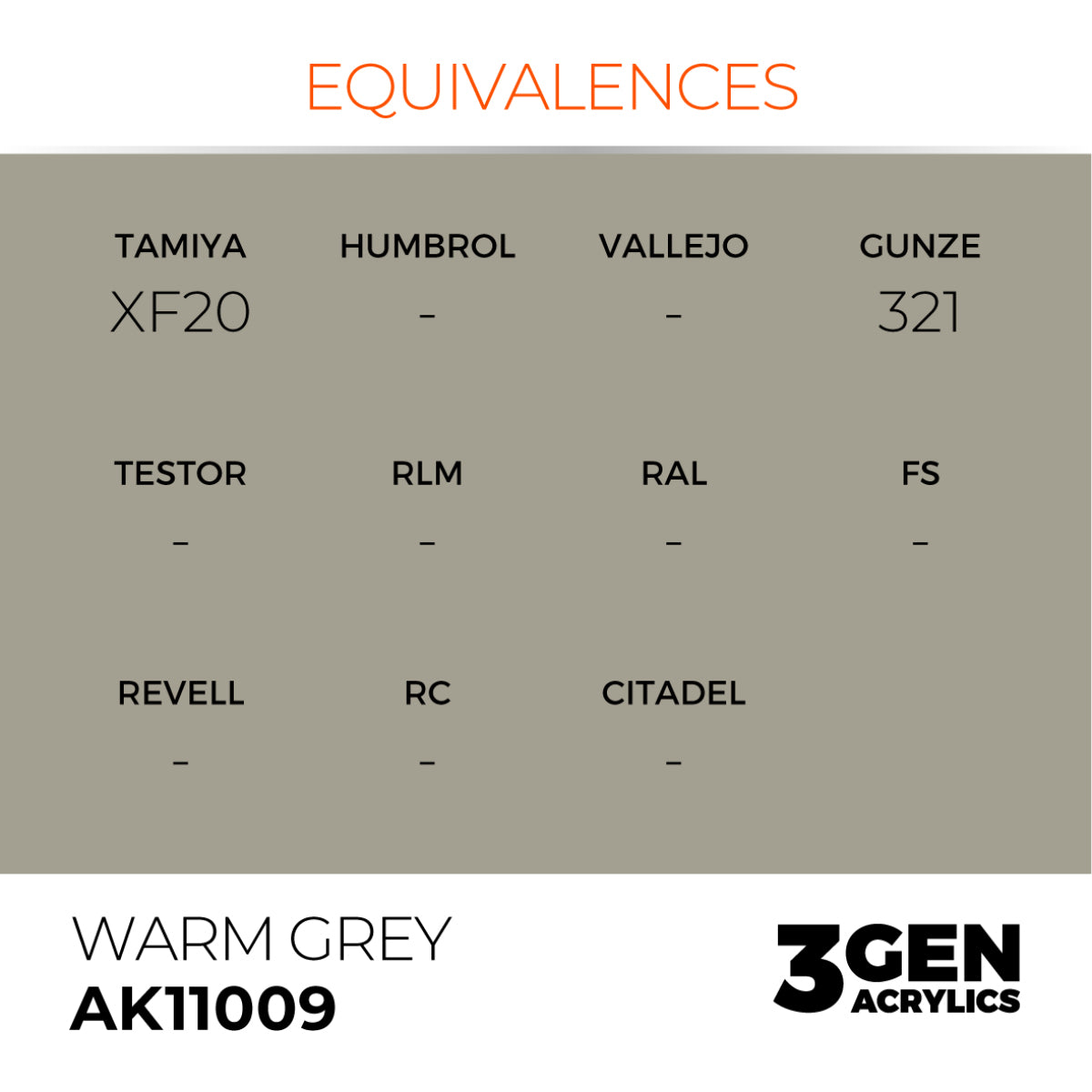 AK Interactive 3GEN: Warm Grey (17ml) (AK11009) – Gnomish Bazaar