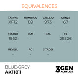 AK Interactive 3GEN: Blue Grey (17ml) (AK11011)