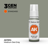 AK Interactive 3GEN: Medium Sea Grey (17ml) (AK11014)