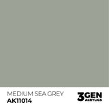 AK Interactive 3GEN: Medium Sea Grey (17ml) (AK11014)