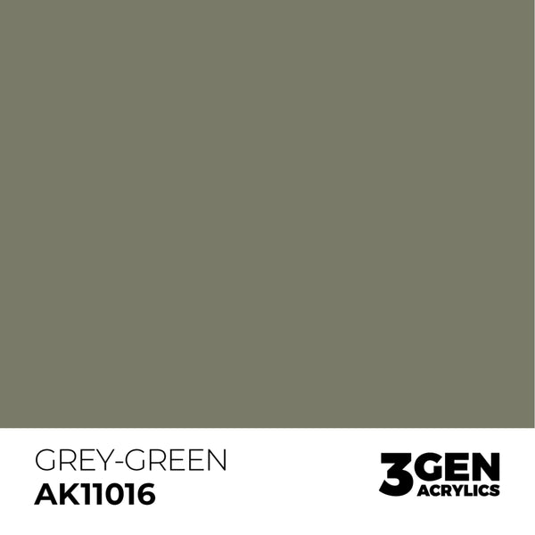 AK Interactive 3GEN: Grey Green (17ml) (AK11016) – Gnomish Bazaar