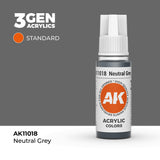 AK Interactive 3GEN: Neutral Grey (17ml) (AK11018)