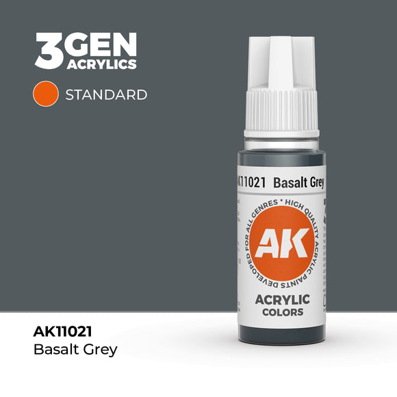 AK Interactive 3GEN: Basalt Grey (17ml) (AK11021) – Gnomish Bazaar