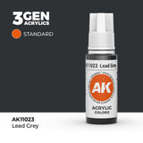 AK Interactive 3GEN: Lead Grey (17ml) (AK11023)