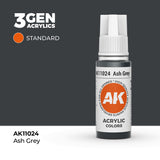 AK Interactive 3GEN: Ash Grey (17ml) (AK11024)