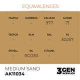 AK Interactive 3GEN: Medium Sand (17ml) (AK11034)
